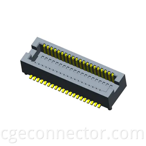 Double-slotted female end Board To Board Connector